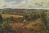 Long Paintings - Long Pond, Foot of Red Hill by William Trost Richards